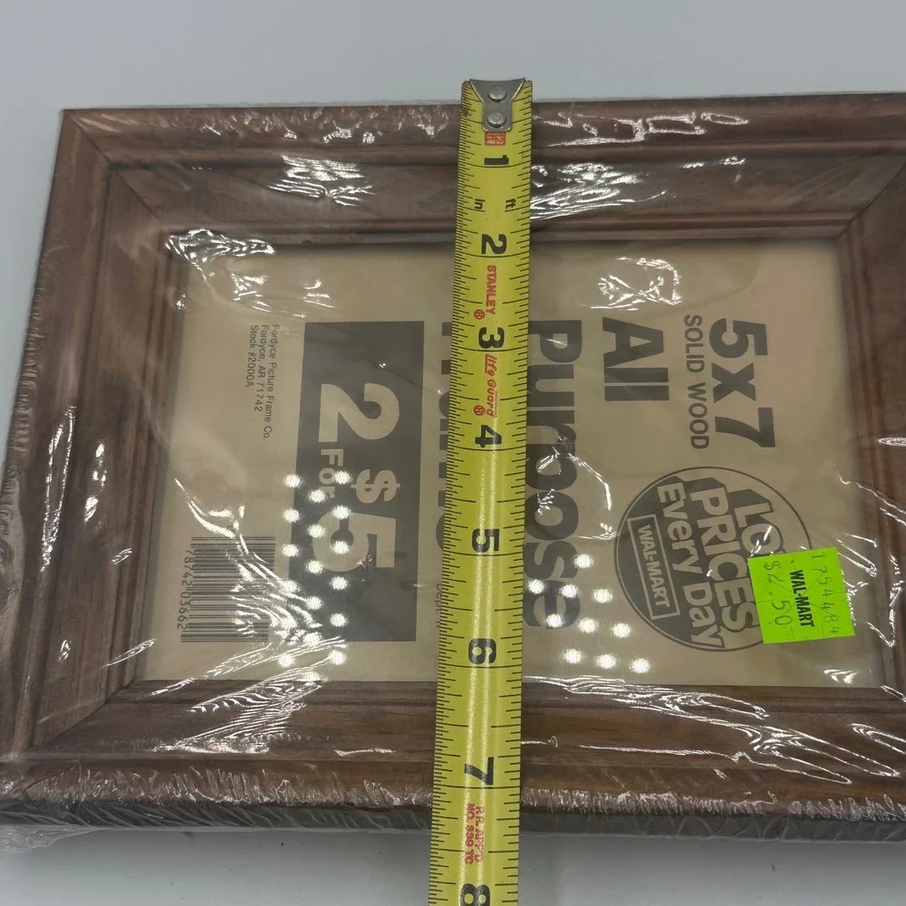 Vintage Fordyce Solid Wood Picture Photo Frame 5x7 Home Decor Wall Hanging NEW